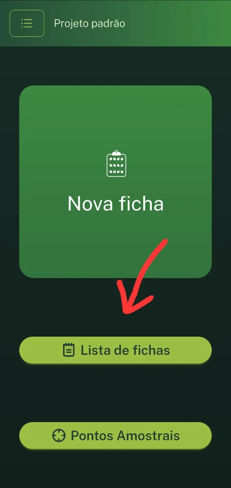 Lista de fichas